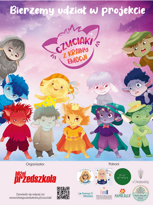 Plakat informujący o udziale w projekcie
