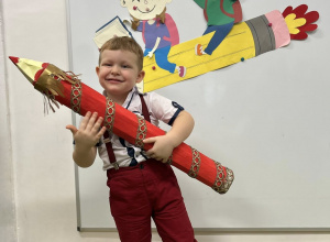 Pasowanie na przedszkolaka i warsztaty świąteczne