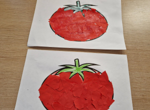Pomidorek – zajęcia w ramach projektu edukacyjnego „Witaminki”